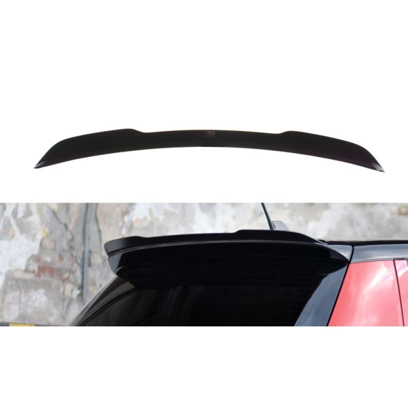 Maxton Spoiler Cap Skoda Fabia RS Mk2 Gloss Black, SK-FA-2-RS-CAP1G Tuning.fr