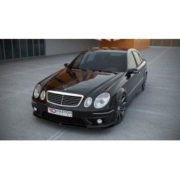 LAME AVANT MAXTON MERCEDES E W211 AMG APRES FACELIFT Noir Brillant