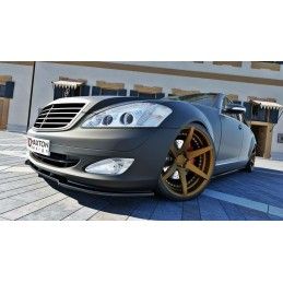 LAME AVANT MAXTON MERCEDES S-CLASS W221 Noir Brillant