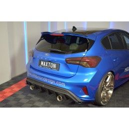 Maxton Spoiler Cap V.3 Ford Focus ST-Line Mk4 Gloss Black, FO-FO-4-STLINE-CAP4G Tuning.fr