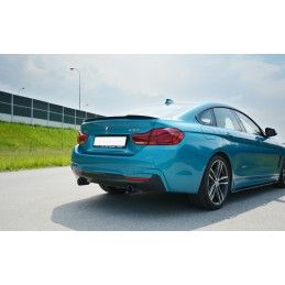 Maxton BECQUET EXTENSION BMW 4 F36 GRAN COUPÉ Gloss Black, BM-4-36F-GC-MPACK-CAP1G Tuning.fr