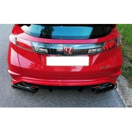 LAME ARRIERE MAXTON HONDA CIVIC VIII TYPE-R GP Noir Brillant