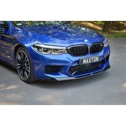 LAME AVANT MAXTON / SPLITTER V.1 BMW M5 F90 Noir Brillant