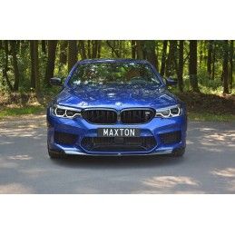 LAME AVANT MAXTON / SPLITTER V.1 BMW M5 F90 Noir Brillant