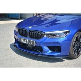 LAME AVANT MAXTON / SPLITTER V.2 BMW M5 F90 Noir Brillant