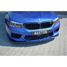 LAME AVANT MAXTON / SPLITTER V.2 BMW M5 F90 Noir Brillant
