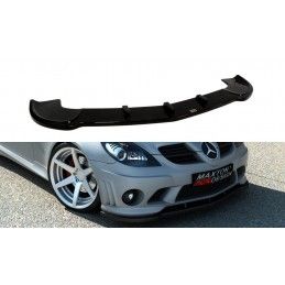 Maxton LAME DU PARE-CHOCS AVANT MERCEDES SLK R171 (POUR ME-SLK-R171-AMG204-F1) Gloss Black, ME-SLK-R171-AMG204-FD1G Tuning.fr