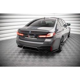 Maxton CENTRAL ARRIÈRE SPLITTER BMW M5 F90 Gloss Black, BM-5-90-M-RD1G Tuning.fr