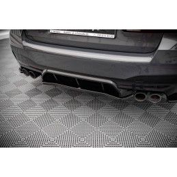 Maxton CENTRAL ARRIÈRE SPLITTER BMW M5 F90 Gloss Black, BM-5-90-M-RD1G Tuning.fr