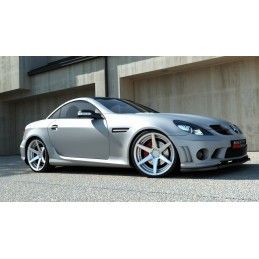 Maxton LAME DU PARE-CHOCS AVANT MERCEDES SLK R171 (POUR ME-SLK-R171-AMG204-F1) Gloss Black, ME-SLK-R171-AMG204-FD1G Tuning.fr