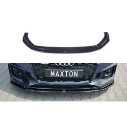 LAME AVANT MAXTON / Splitter V.2 Audi RS4 B9 Noir Brillant