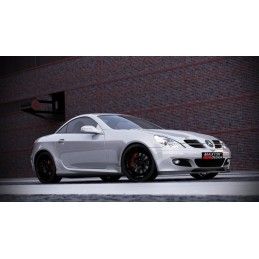 Maxton LAME DE PARE-CHOCS AVANT MERCEDES SLK R171 STANDARD PARE-CHOCS Gloss Black, ME-SLK-R171-FD1G Tuning.fr