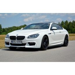 SET DES DIFFUSEUR DES BAS DE CAISSE BMW 6 F13 M-PACK Noir Brillant
