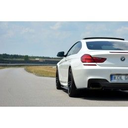 SET DES DIFFUSEUR DES BAS DE CAISSE BMW 6 F13 M-PACK Noir Brillant
