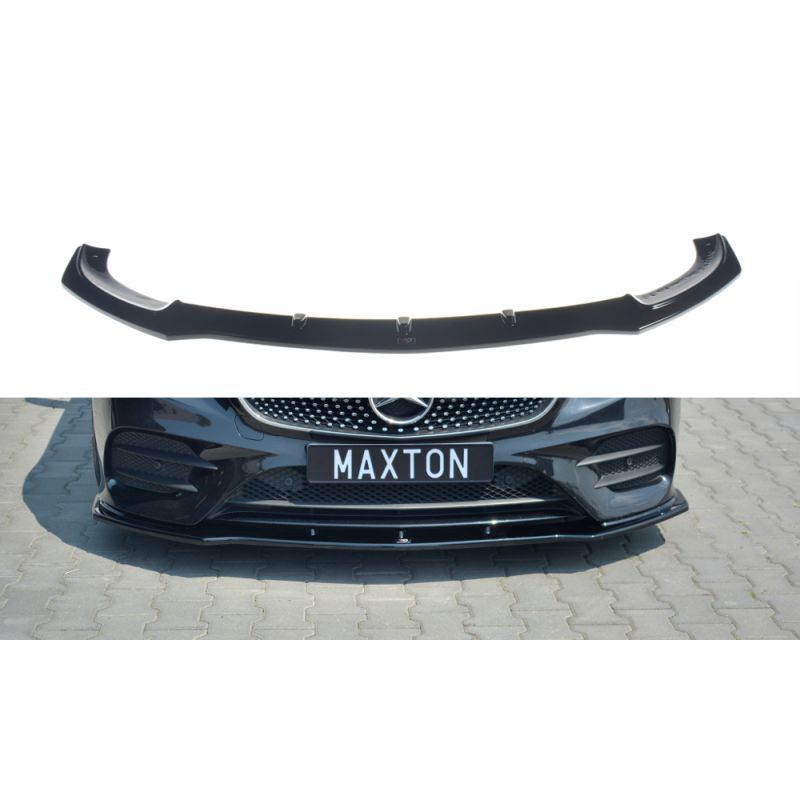 LAME AVANT MAXTON V.1 Mercedes-Benz E-Class W213 Coupe (C238) AMG-Line Noir Brillant