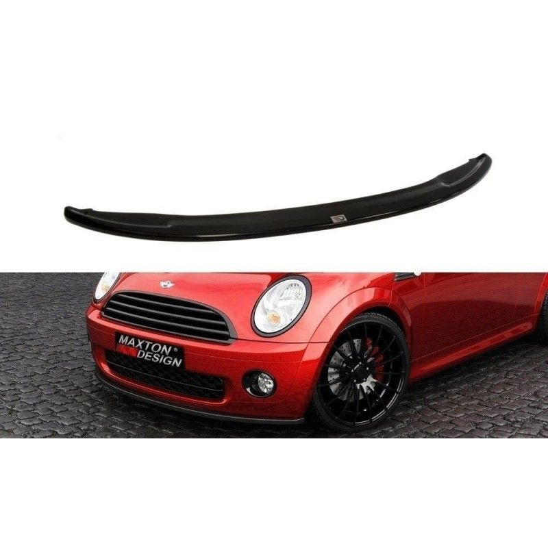 Maxton LAME DU PARE-CHOCS AVANT MINI COOPER Gloss Black, MC-1F-FD1G Tuning.fr