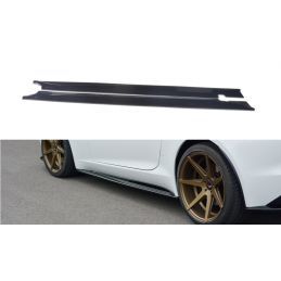 Maxton SET DES DIFFUSEUR DES BAS DE CAISSE JAGUAR F-TYPE Gloss Black, JA-F-TYPE-1-SD1G Tuning.fr