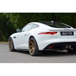 Maxton SET DES DIFFUSEUR DES BAS DE CAISSE JAGUAR F-TYPE Gloss Black, JA-F-TYPE-1-SD1G Tuning.fr