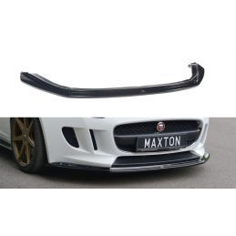 Maxton LAME DU PARE-CHOCS AVANT / SPLITTER V.1 JAGUAR F-TYPE Gloss Black, JA-F-TYPE-1-FD1G Tuning.fr