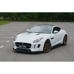 Maxton LAME DU PARE-CHOCS AVANT / SPLITTER V.1 JAGUAR F-TYPE Gloss Black, JA-F-TYPE-1-FD1G Tuning.fr