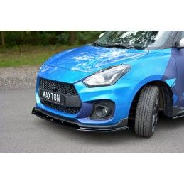 Maxton LAME DU PARE-CHOCS AVANT / SPLITTER V.1 SUZUKI SWIFT 6 SPORT Gloss Black, SZ-SW-6-SPORT-FD1G Tuning.fr