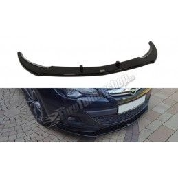 LAME AVANT MAXTON / SPLITTER OPEL ASTRA GTC Noir Brillant