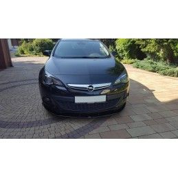 LAME AVANT MAXTON / SPLITTER OPEL ASTRA GTC Noir Brillant