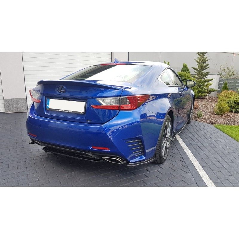 LAME ARRIERE MAXTON Lexus Rc Noir Brillant