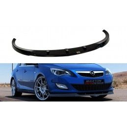 Maxton LAME DU PARE-CHOCS AVANT OPEL ASTRA J (pre-facelift) Gloss Black, OP-AS-4-FD1G Tuning.fr