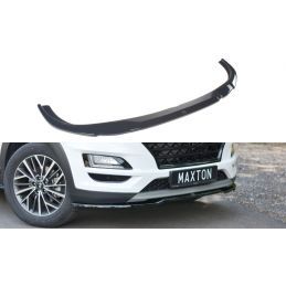 Maxton LAME DU PARE-CHOCS AVANT / SPLITTER V.2 Hyundai Tucson Mk3 Facelift Gloss Black, HY-TU-3F-FD2G Tuning.fr