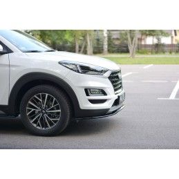 Maxton LAME DU PARE-CHOCS AVANT / SPLITTER V.2 Hyundai Tucson Mk3 Facelift Gloss Black, HY-TU-3F-FD2G Tuning.fr