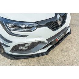 LAME AVANT MAXTON / SPLITTER V.1 Renault Megane IV RS Noir Brillant