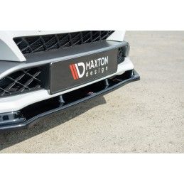 LAME AVANT MAXTON / SPLITTER V.1 Renault Megane IV RS Noir Brillant