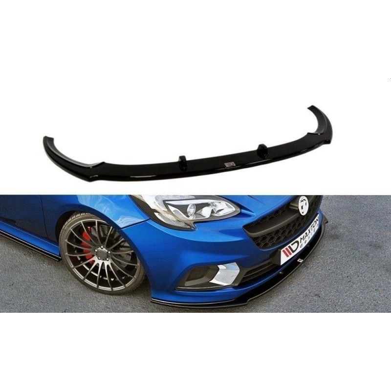 LAME AVANT MAXTON OPEL CORSA E OPC / VXR Noir Brillant