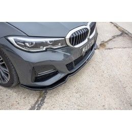 Maxton LAME DU PARE-CHOCS AVANT / SPLITTER V.2 BMW 3 G20 M-pack Gloss Black, BM-3-20-MPACK-FD2G Tuning.fr