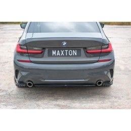 Maxton CENTRAL ARRIÈRE SPLITTER BMW 3 G20 M-pack Gloss Black, BM-3-20-MPACK-RD1G Tuning.fr