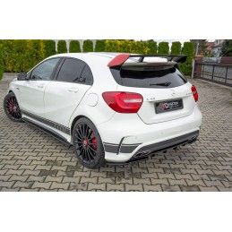 Maxton LAME DU PARE-CHOCS ARRIERE Mercedes A45 AMG W176 Gloss Black, ME-A-176-AMG-RSD1G Tuning.fr