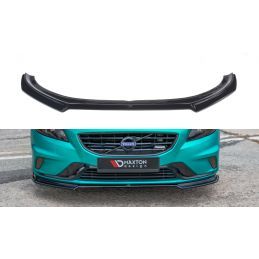 LAME AVANT MAXTON / SPLITTER Volvo V40 R-design Noir Brillant