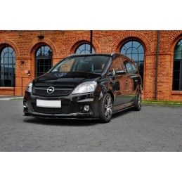 Maxton LAME DE PARE-CHOCS AVANT OPEL ZAFIRA B OPC / VXR Gloss Black, OP-ZA-2-OPC-FD1G Tuning.fr