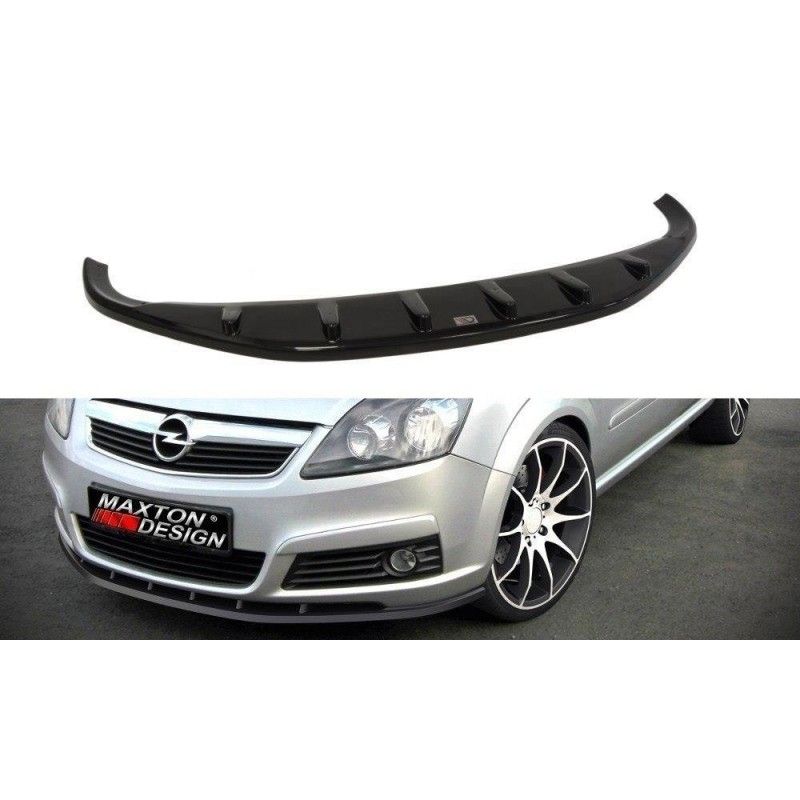 Maxton LAME DE PARE-CHOCS AVANT OPEL ZAFIRA B (AVANT FACELIFT) Gloss Black, OP-ZA-2-FD1G Tuning.fr