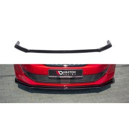 Maxton Lame du pare-chocs avant / Splitter V.2 Peugeot 508 Mk2 Gloss Black, PE-508-2-GT-FD2G Tuning.fr