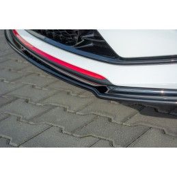 Maxton Lame du pare-chocs avant / Splitter V.2 Kia ProCeed GT Mk 3 Gloss Black, KI-CE-3-PRO-GT-FD2G Tuning.fr