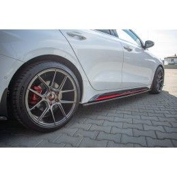 Set des diffiseur des bas de caisse Kia ProCeed GT Mk3 Noir Brillant