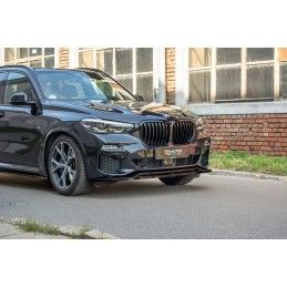 Maxton Lame du pare-chocs avant / Splitter BMW X5 G05 M-pack Gloss Black, BM-X5-05-MPACK-FD1G+FD1RG Tuning.fr