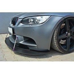 Maxton SPORT LAME DU PARE-CHOCS AVANT BMW M3 E92 / E93 (AVANT FACELIFT) ABS+Gloss Black, BM-3-92-M-FD2G+CNCA Tuning.fr