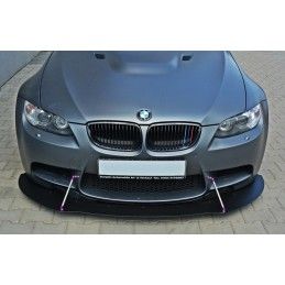 Maxton SPORT LAME DU PARE-CHOCS AVANT BMW M3 E92 / E93 (AVANT FACELIFT) ABS+Gloss Black, BM-3-92-M-FD2G+CNCA Tuning.fr