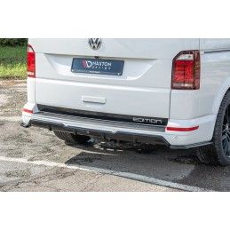 Rajout du pare-chocs arriere Volkswagen T6 Noir Brillant