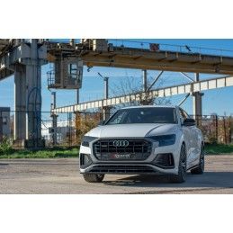 LAME AVANT MAXTON Audi Q8 S-line Noir Brillant