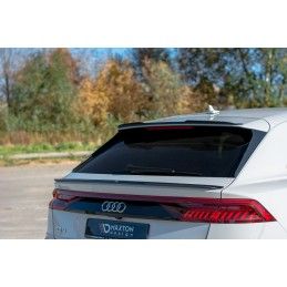 Maxton Plus Haut Spoiler Cap Audi Q8 S-line Gloss Black, AU-Q8-1-SLINE-CAP1G Tuning.fr