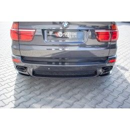 Lame du pare-chocs arriere BMW X5 E70 Facelift M-pack Noir Brillant